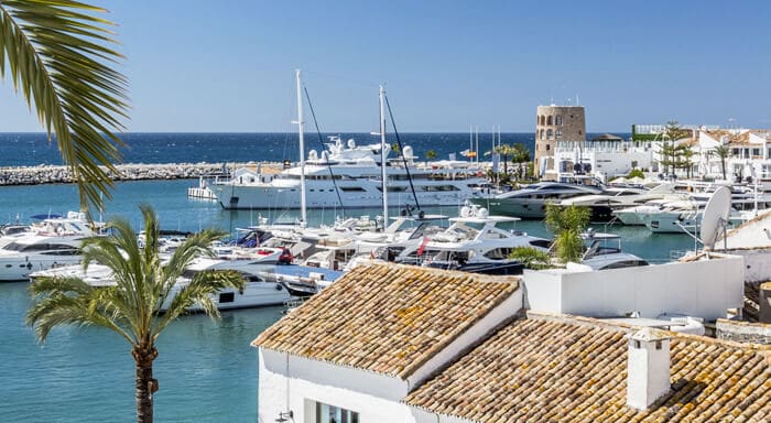 Viviendas en venta en Puerto Banús